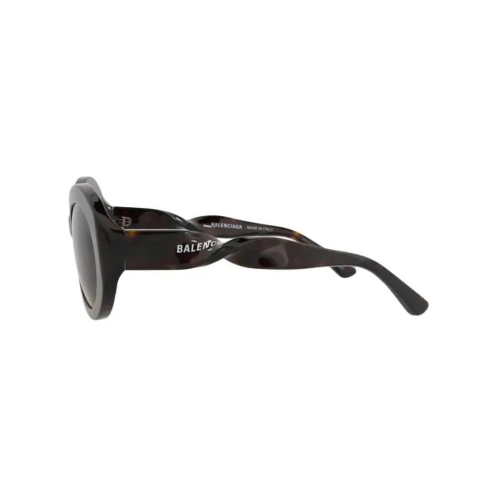 Balenciaga Round-Frame Acetate Sunglasses Multi Womens